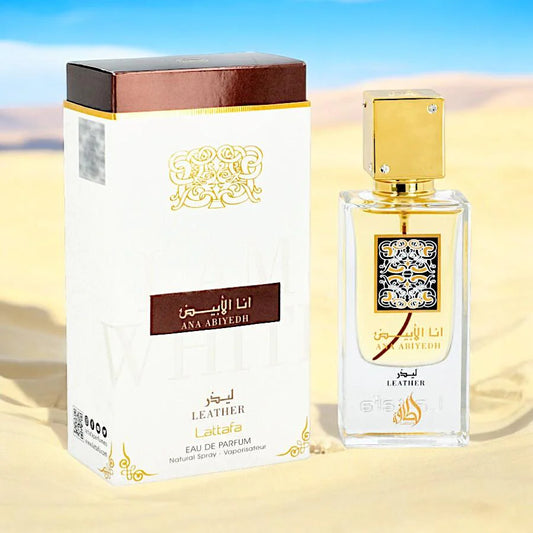 Lattafa Ana Abiyedh Leather 60ml EdP - Orientalisches Leder Parfüm Unisex