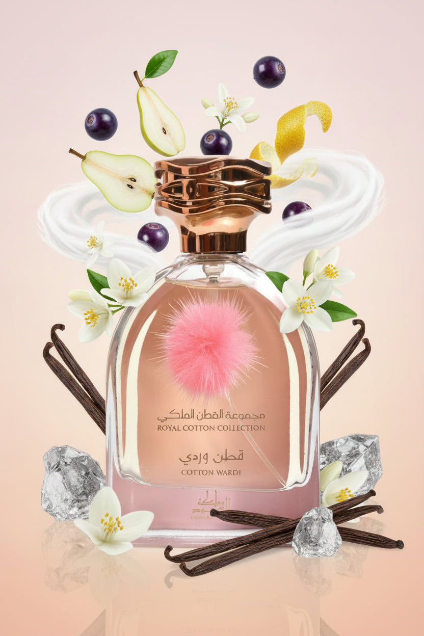 Mamlakat al Oud Cotton Wardi 100ml EdP - Blumig-Fruchtiges Damen Parfüm