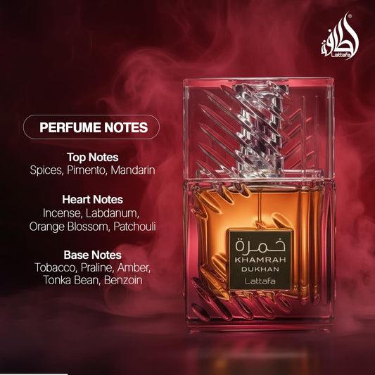 Khamrah Dukhan 100ml - Lattafa Eau de Parfum Unisex