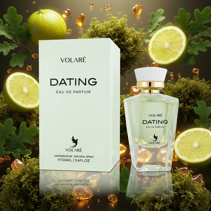 VOLARÉ Dating Eau de Parfum 100 ml Unisex – Bergamotte, Eichenmoos, Amber