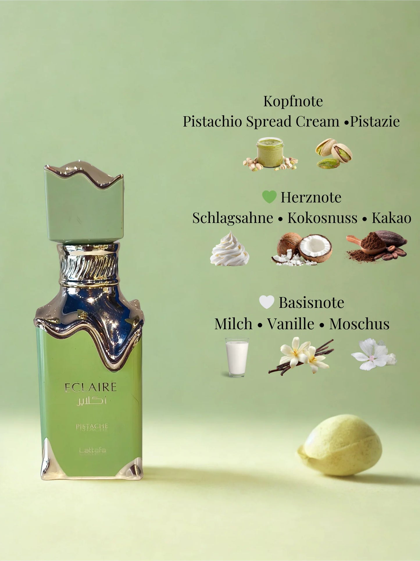 Eclaire Pistache Eau de Parfum – Damenparfum