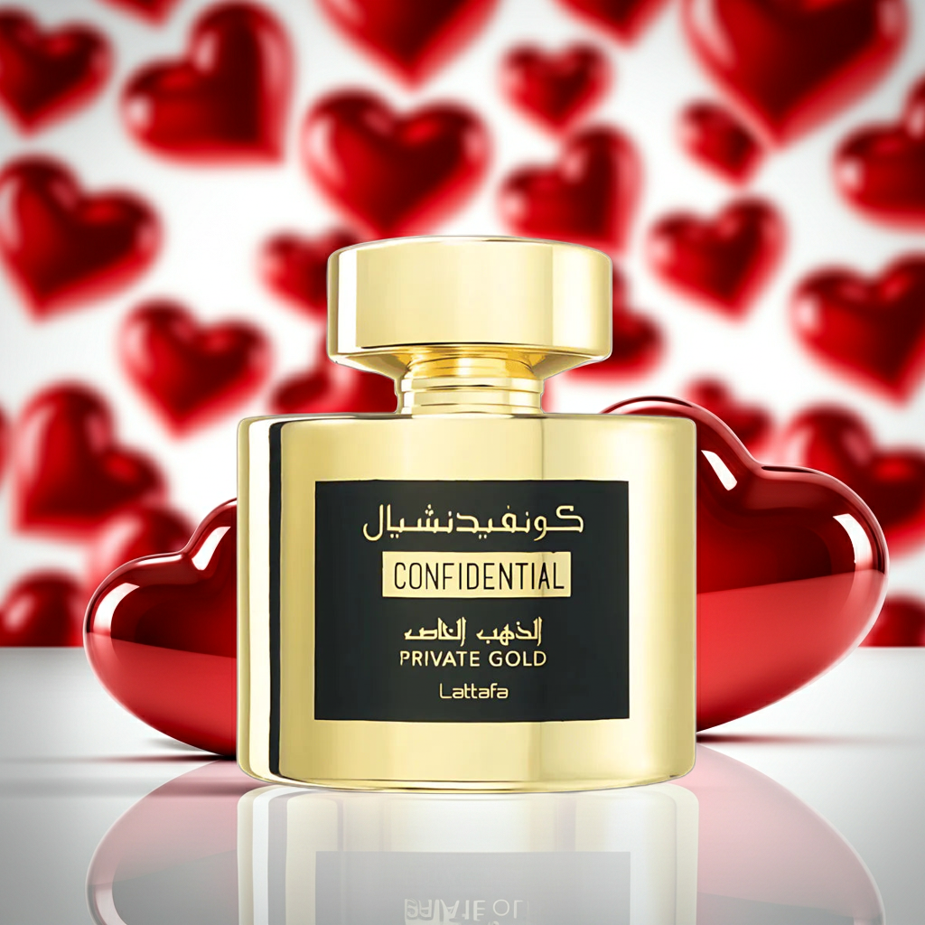 Lattafa Confidential Private Gold 100ml EdP - Fruchtiges Oud Unisex Parfüm