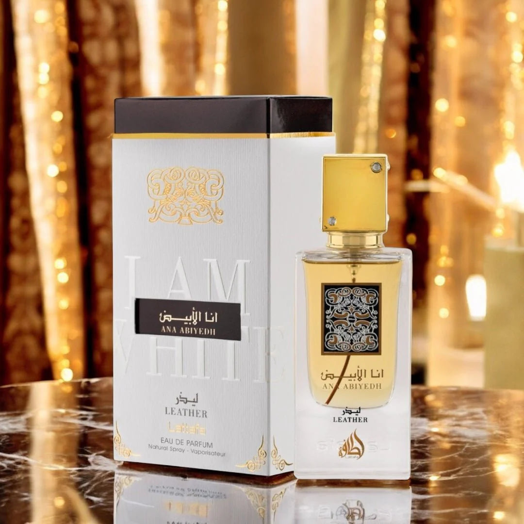 Lattafa Ana Abiyedh Leather 60ml EdP - Orientalisches Leder Parfüm Unisex