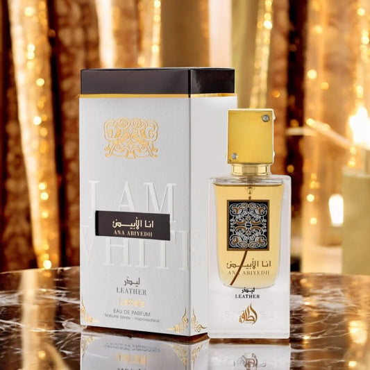 Lattafa Ana Abiyedh Leather 60ml EdP - Orientalisches Leder Parfüm Unisex
