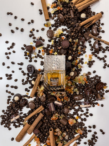 Khamrah Qahwa 100ml – Lattafa Eau de Parfum | Orientalischer Kaffee-Duft Unisex