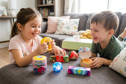 Squishy Butter – Buntes Knautschspielzeug für Kinder über 3 Jahre