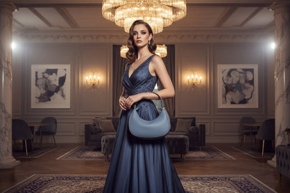 Elegante Damen Handtasche - Schwarz
