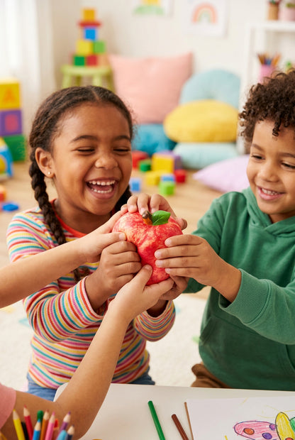 Apfel Squishy – Knautschspielzeug für Kinder über 3 Jahre