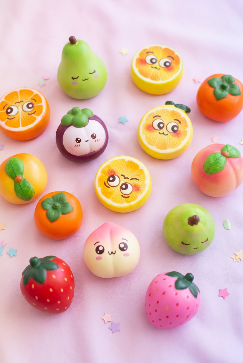 Apfel Squishy – Knautschspielzeug für Kinder über 3 Jahre