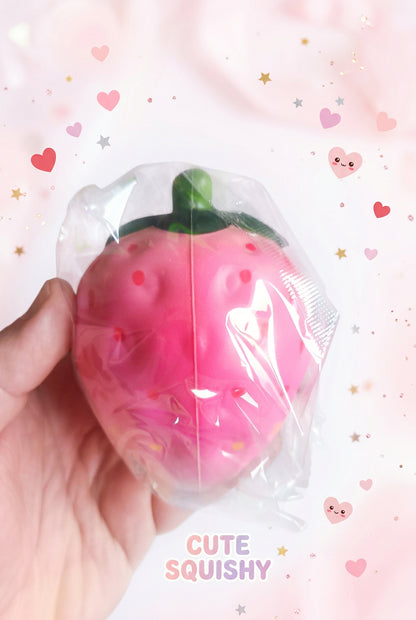 Erdbeer Squishy  Knautschspielzeug | 3+