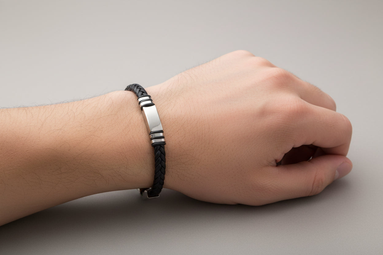Armband für Männer - Edelstahl