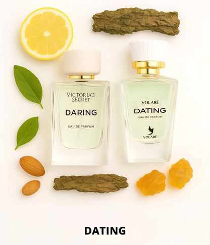VOLARÉ Dating Eau de Parfum 100 ml Unisex – Bergamotte, Eichenmoos, Amber